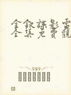 金钗谍影电视剧全集免费观看西瓜