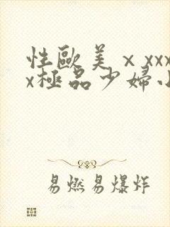 性欧美ⅹxxxx极品少妇小说
