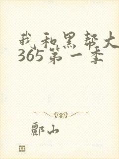 我和黑帮大佬的365第一季