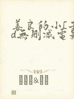 善良的小[子hd无删减电影