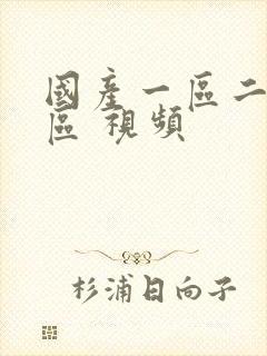 国产一区二区三区 视频