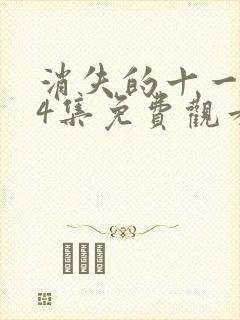 消失的十一层24集免费观看剧情