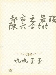 都市之最强狂兵陈六合txt封面