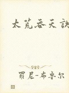 太荒吞天诀封面