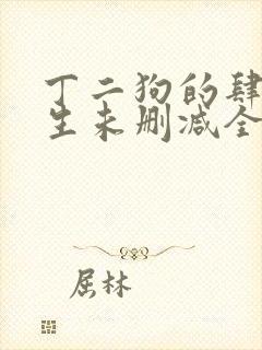 丁二狗的肆意人生未删减全文阅读