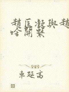 赵匡凝与赵匡胤啥关系