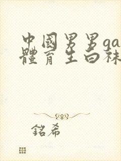 中国男男gay体育生白袜