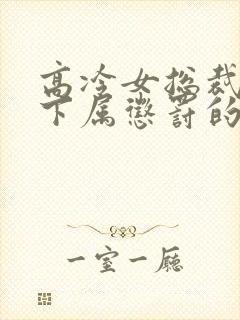 高冷女总裁被女下属惩罚的小说双女