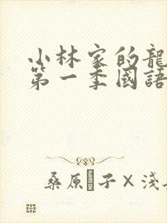 小林家的龙女仆第一季国语