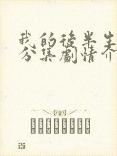 我的后半生剧情分集剧情介绍