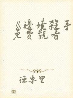 《边境杀手3》免费观看