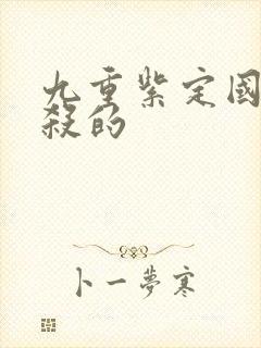 九重紫定国公谁杀的