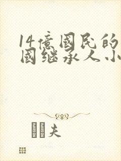14亿国民的王国继承人小说封面