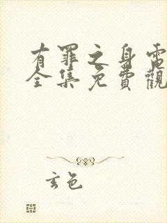 有罪之身电视剧全集免费观看高清