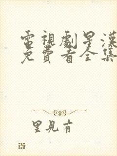 电视剧星汉灿烂免费看全集