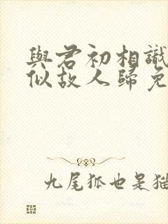 与君初相识·恰似故人归免费