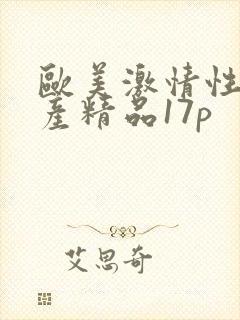 欧美激情性爽国产精品17p