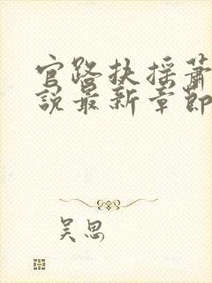 官路扶摇萧错小说最新章节