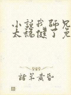 小说我师兄实在太稳健了免费完本