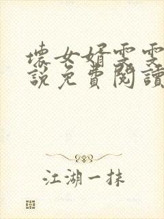 坏女婿雯雯的小说免费阅读