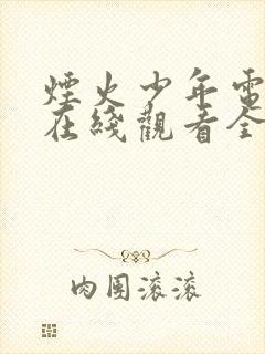 烟火少年电视剧在线观看全集免费高清