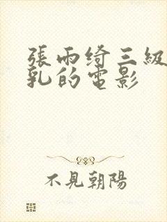 张雨绮三级露全乳的电影