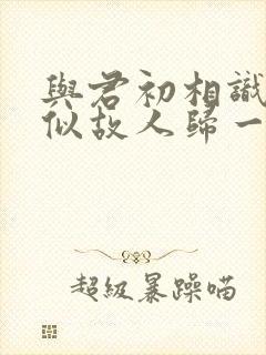 与君初相识·恰似故人归一共多少集
