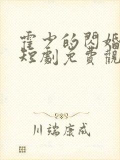 霍少的闪婚甜妻短剧免费观看