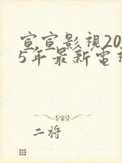 宣宣影视2025年最新电视剧