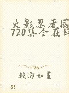 火影忍者国语版720集全在线观看