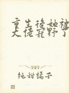 重生后她被残疾大佬宠野了