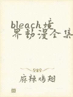 bleach境界动漫全集免费观看10集