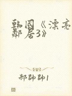 韩国《漂亮的女邻居3》