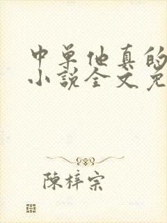 中单他真的很乖小说全文免费阅读