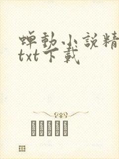 蝉动小说精校版txt下载