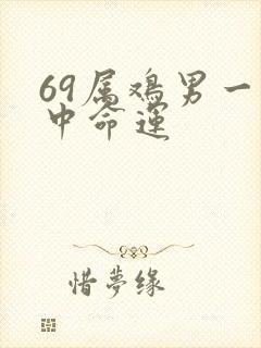 69属鸡男一生中命运