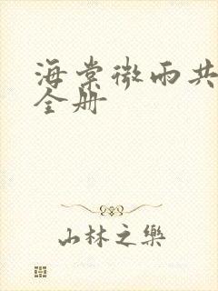 海棠微雨共归途全册封面