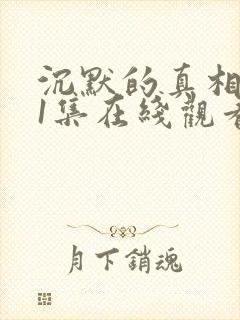 沉默的真相第11集在线观看封面