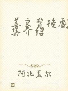 善良背后剧情分集介绍