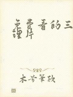 免费看的三级伦理片