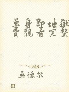 单身即地狱5免费观看完整版封面