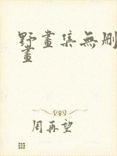 野画集无删减漫画