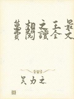 万相之王最新免费阅读全文