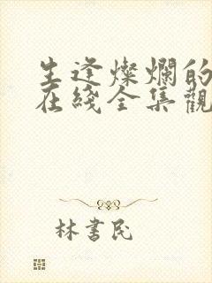 生逢灿烂的日子在线全集观看