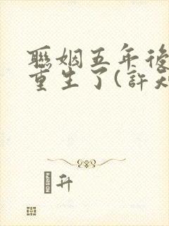 联姻五年后,她重生了(许知意,裴珩,于一凡)封面