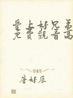 爱上好兄弟妈妈免费观看高清版同学