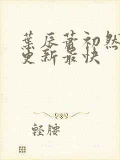 叶辰萧初然免费更新最快