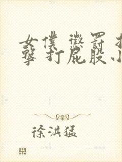 女仆 惩罚 拍击 打屁股小说封面