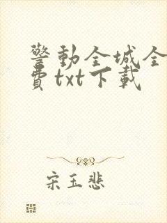 警动全城全本免费txt下载