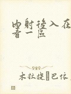 内射后入在线观看一区